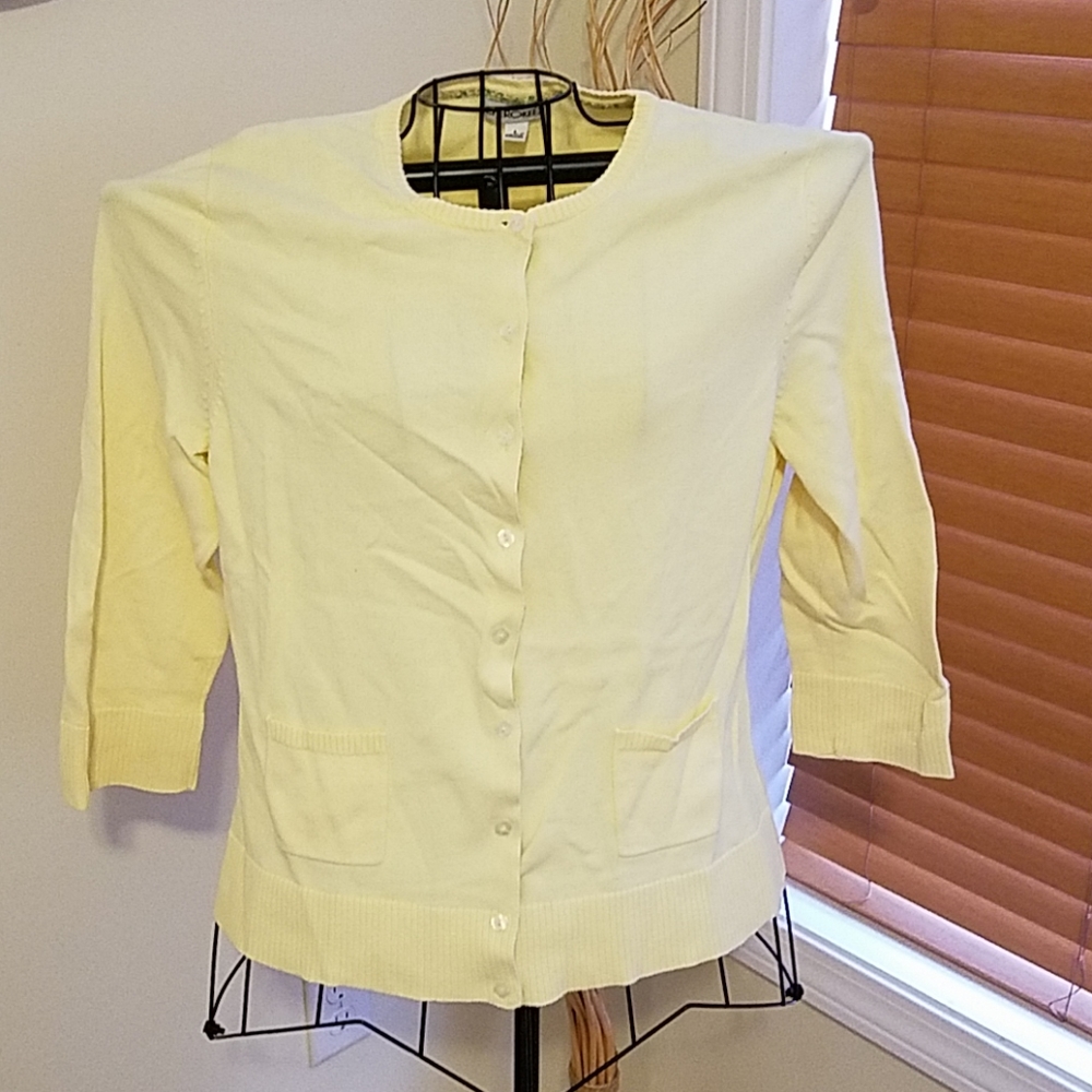 Cherokee Yellow Cardigan